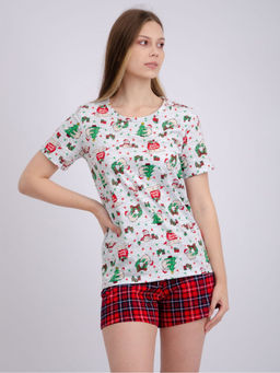 Пижама/домашний костюм ДК-308-клетка - Ihomelux фото 2