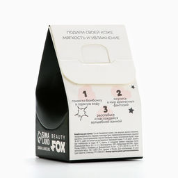 Бомбочка для ванны «WOW ты настоящая бомба», 40 г, аромат персика, BEAUTY FOX