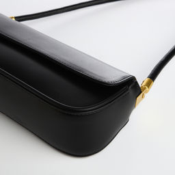 Сумка женская, багет, на магните, цвет чёрный - Simaland фото 4