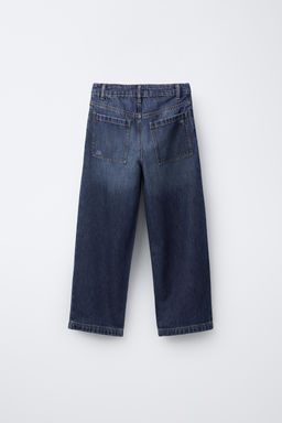 RIPPED RELAXED BAGGY JEANS