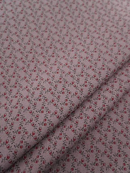 Теплый хлопок Винтажная брусничка цв.лилово-коричневый, ш.1.5м, хлопок-100%, 160гр/м.кв