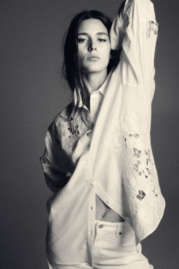 Camisa con bordado ingl?s - H&m фото 2