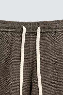 TEXTURED KNIT TROUSERS - Zara фото 9