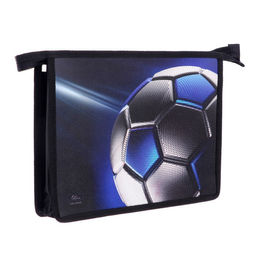 Папка для тетрадей, А5, пластиковая, 19×23×5 см «Мяч»