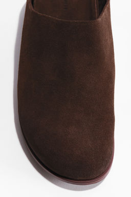 Mules de ante con plantilla preformada - H&m фото 5