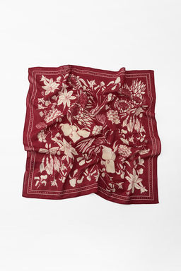 PRINTED COTTON SCARF - Zara фото 3