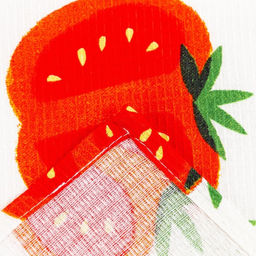 Набор кухонных полотенец Доляна Love vegan, 35х60см-4шт, 100% хлопок  фото 8