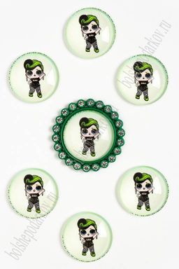 Кабошоны-фишки 25 мм (10 шт) SF-2725, А-330