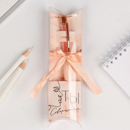 Ручка шариковая, синяя паста, 1.0 мм, с шейкером, металл Ты совершенна