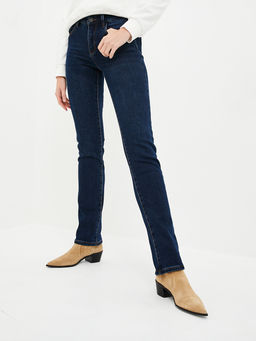 Утепленные женские джинсы широкого кроя с начесом - Mossmore фото 6