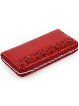 Женский кожаный кошелек на молнии Sergio Valentini СВ 8086-2023/А