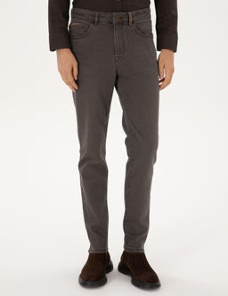 Kahverengi Slim Fit Jean Pantolon - Pierre cardin фото 2