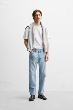 STRAIGHT-FIT REGULAR JEANS - Zara фото 14