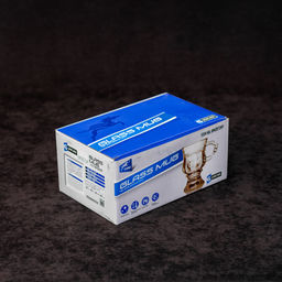 Набор кружек 6 шт 143 мл из цветного ст. на ножке в уп, арт. 72 HP BMZB