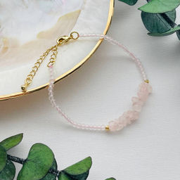 Браслет из Розового кварца - Радуга самоцветов фото 5