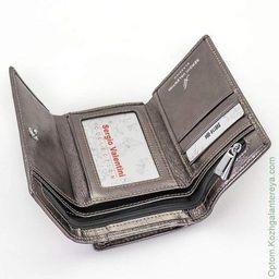 Маленький женский кожаный кошелек Sergio Valentini СВ 8114-004  фото 3
