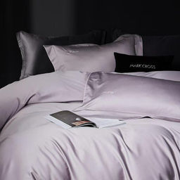 КПБ Mency Winni Mark Cross Бархатный сатин MENWMC005 2 спальный