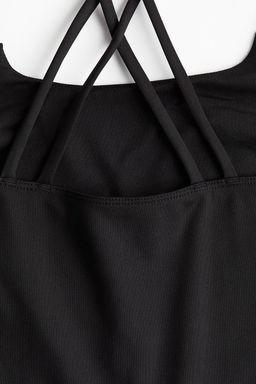 Unitard de deporte corto en DryMove - H&m фото 6