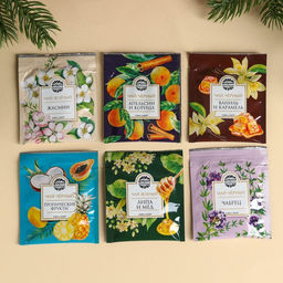 Чайная коллекция Пусть роскошь окружает круглый год, 54 г (30 пакетиков х 1,8 г). - Фабрика счастья фото 9