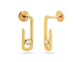 Серьги, куб.циркон., Ю-25029пз