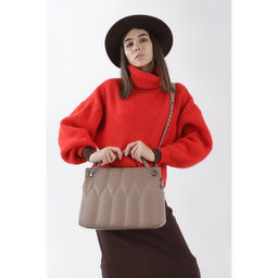 Сумка-мессенджер на молнии, цвет бежевый - Simaland фото 4