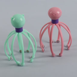 Массажёр «Мурашка» для головы, 15×10.5 см, МИКС