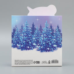 Подарочная коробка новогодняя складная «С Новым годом», 15×15×8 см