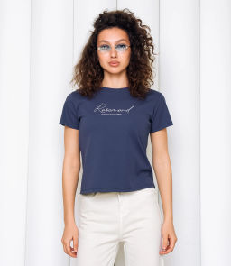 Футболка #КТ4502, синий