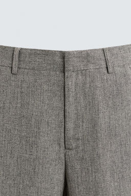 TEXTURED FLARE FIT TROUSERS - Zara фото 10