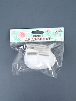 Цена за 3 шт. Заготовка для творчества "Яйцо". размер собранного 8*6 см