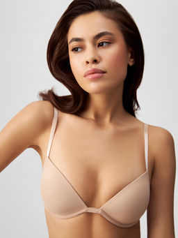 Бюстгальтер T-Shirt Demi жен. Kortnie бежевый