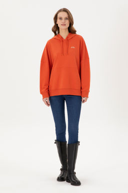 Женский базовый свитшот Tile Неожиданная скидка в корзине - U.s. polo assn фото 4