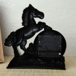 Цена за 1 шт. Часы статуэтка 12,2х4,5х15,5 см Лошадь / HX3211 /уп 120/ - Галеонтрейд фото 3