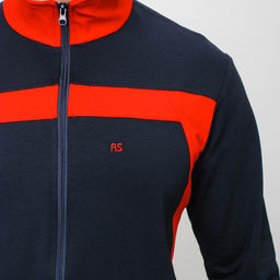 RODOS Спортивный костюм мужской весна/лето М-187 Синий/Меланж  фото 18