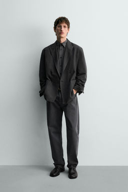 JEANS STRAIGHT FIT LIMITED EDITION / Azul / Gris