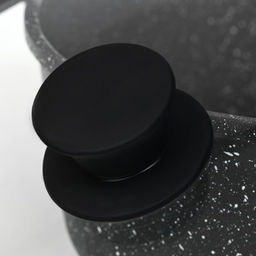 Крышка Magistro, d=26 см, со сливом, с силиконовым ободком и ручкой, жаропрочное стекло