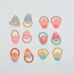 Набор Панда, косметичка, расчёска, мелок для волос, 2 резинки, блокнот 10х10 см, 16 л. МИКС - Simaland фото 3