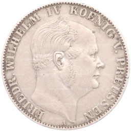 1 союзный талер 1860 года A Пруссия