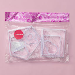 Формы для печенья новогодние Доляна Пряничный домик, набор 8 предметов, пластик, белые фото 8