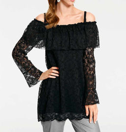 Блузка, черная - Ashley brooke фото 4