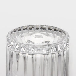 Стаканы Magistro «Богема. Полоса», 310 мл, 8.3×7.7×9 см, набор 6 шт., вращающиеся, стекло, прозрачные