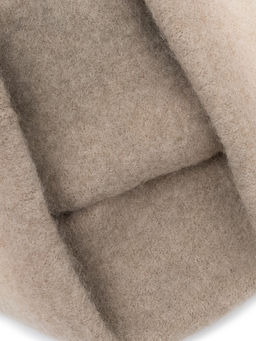 Шапка жен. шерсть+нейл+полиам ZZ-M99503 beige