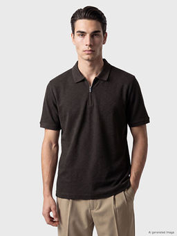 Polo Yaka Dokulu Erkek Ti??rt