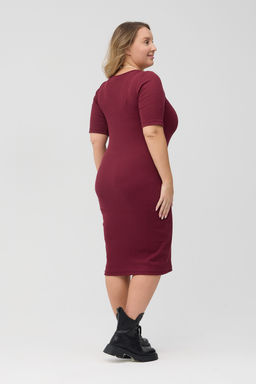 Платье из трикотажа кашкорсе с лайкрой - Solo mio фото 4