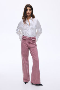 Wide High Jeans - H&m фото 8