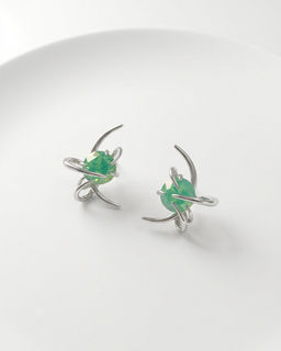 Стильные серьги