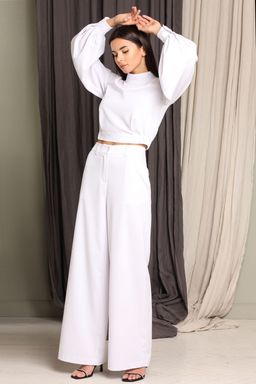 Блуза AURA 2013-164 белый  фото 3