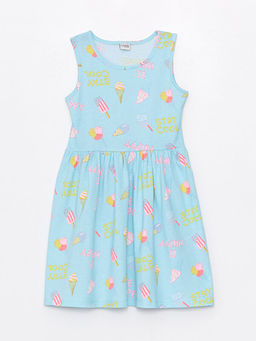 Bisiklet Yaka K?z ?ocuk Elbise