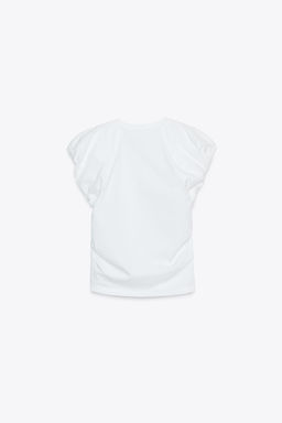 POPLIN T-SHIRT - Zara фото 6