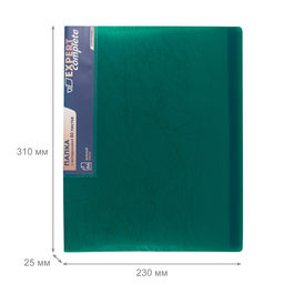 Expert Complete Premier Папка с вкладышами 80 л. A4 700 мкм 25 мм волокно 4 шт. зеленый new EC211930003